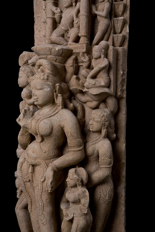 Door Jamb with the River Goddess, Yamuna
