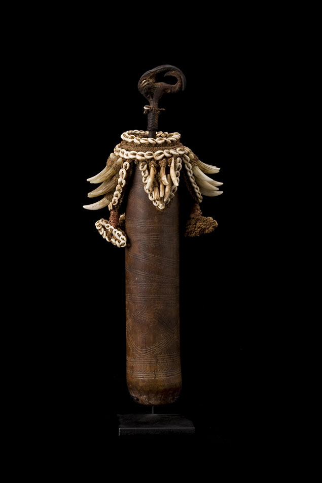 Papua New Guinea Wood Container