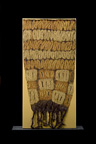 African raffia skirt