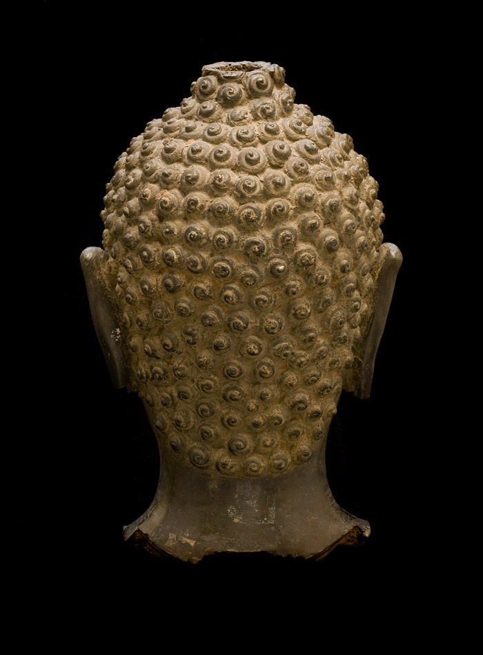 Copper Alloy Head of Buddha